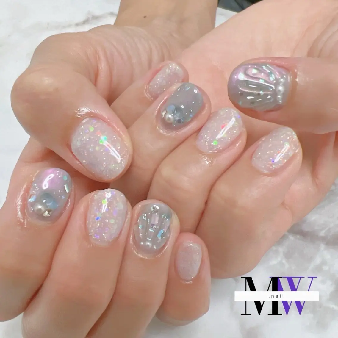 ネイル ハンドネイル MW .nailのネイルデザイン