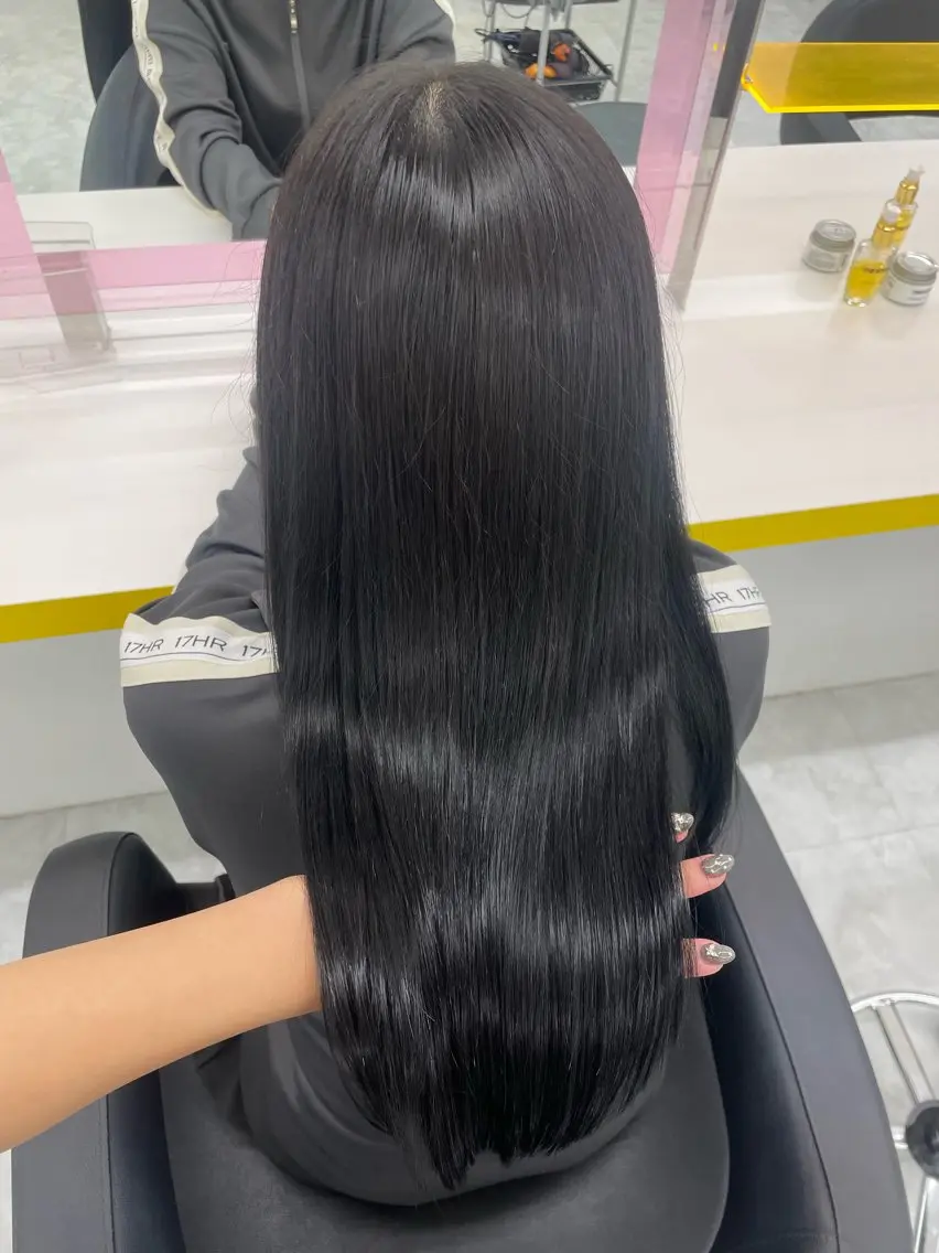 ロング カラー カット ヘアカラー トリートメント 🦋色落ち綺麗カラー メンズYUZU🦋‪のヘアスタイル