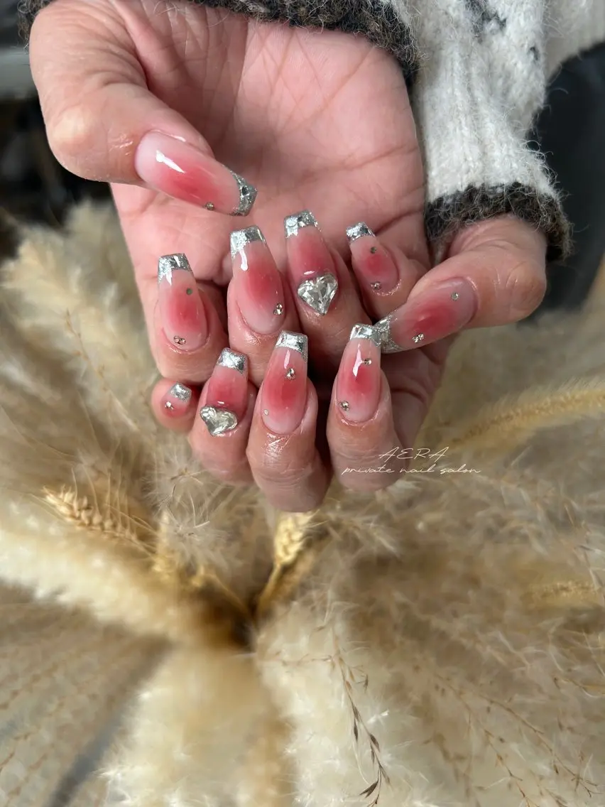 ネイル ハンドネイル AERA nail shino🐱⸝꙳のネイルデザイン