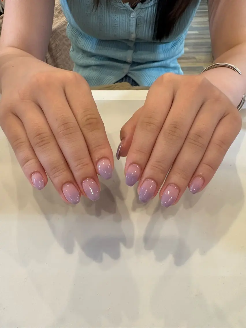 ネイル クリアネイル ハンドネイル 中嶋 愛華のネイルデザイン