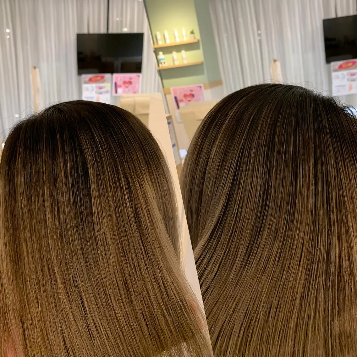 ミディアム カラー れい🫧 ハイトーン特化のヘアスタイル