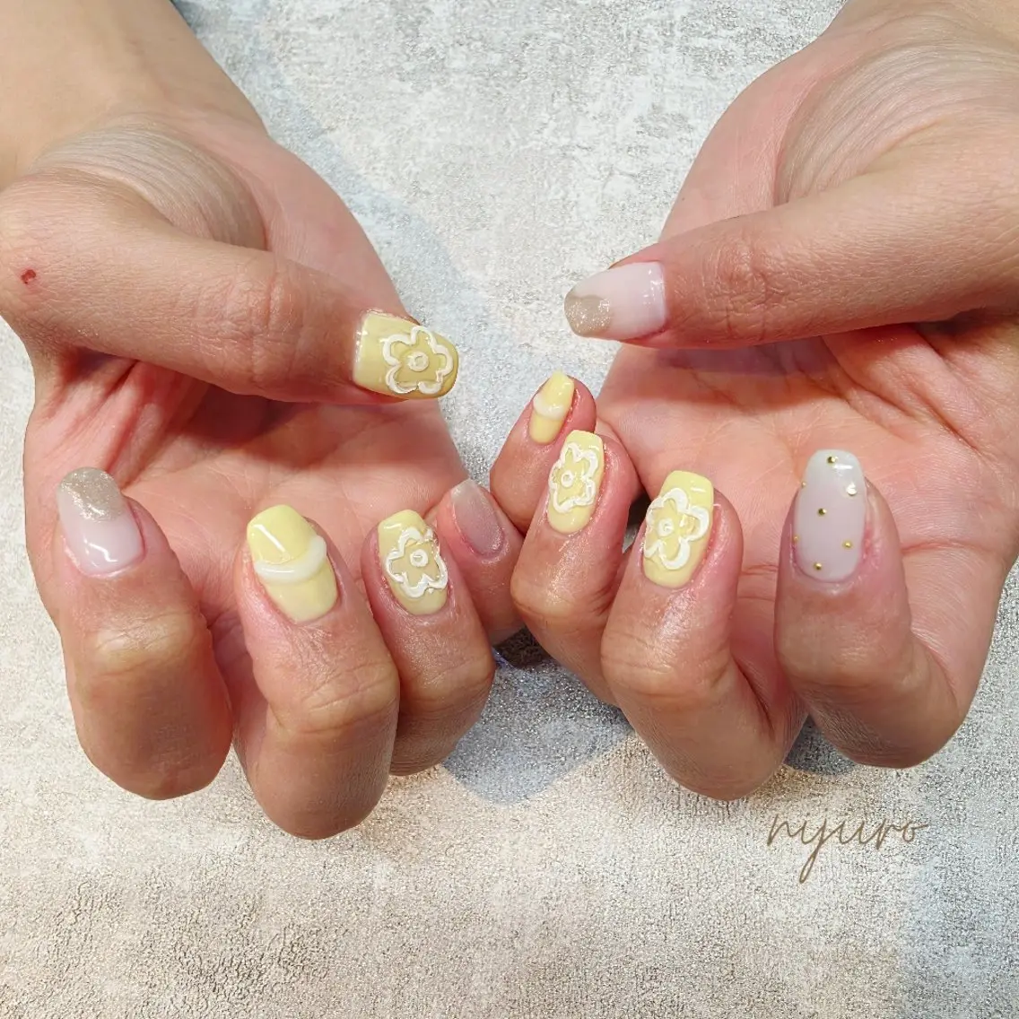 ネイル ハンドネイル nijiiro🌈 サトウのネイルデザイン