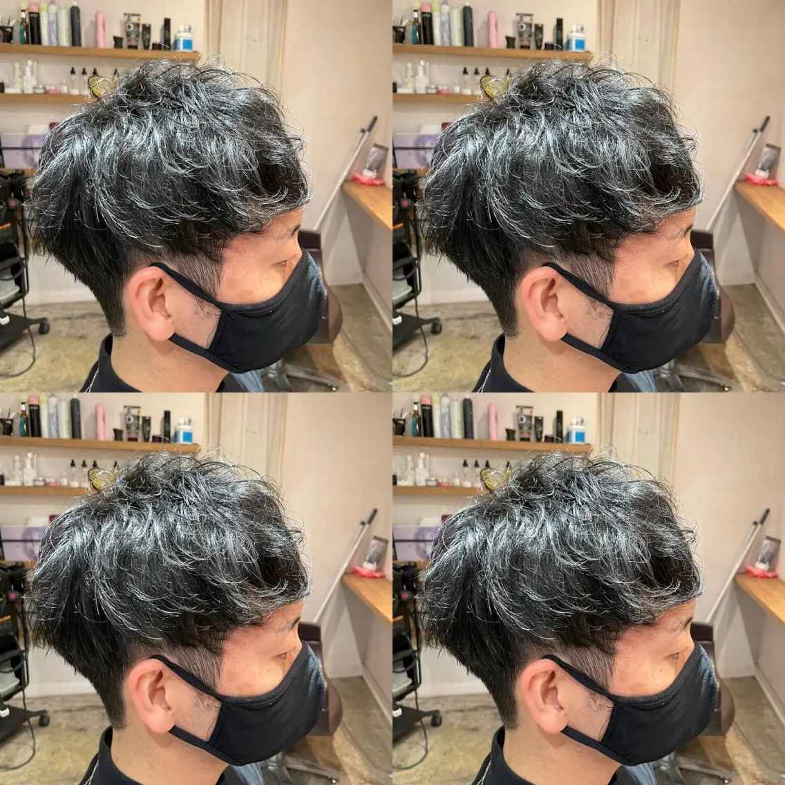 メンズ マッシュ 優真/難波で 1番パーマが上手いのヘアスタイル