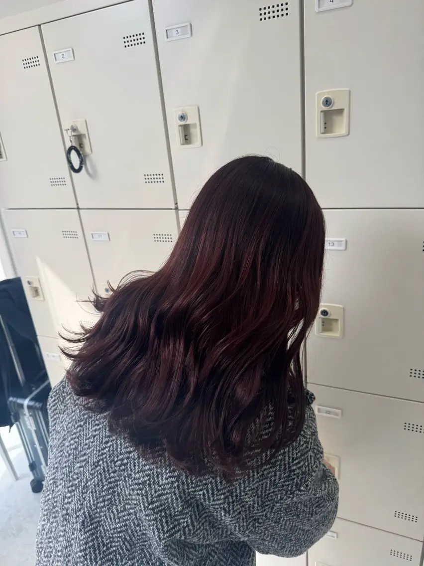 カラー noa🎀美髪縮毛/ 透明感カラーのヘアスタイル
