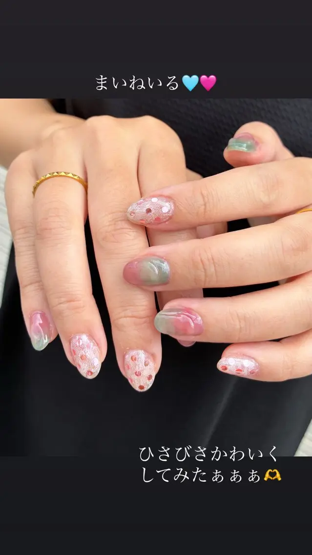 ネイル レース ハンドネイル kotorika♡ 小岩のネイルデザイン