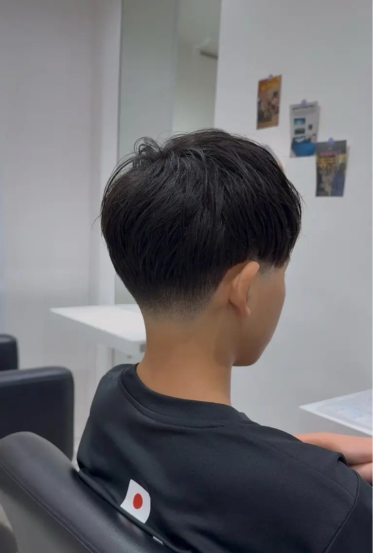 メンズ カット メンズ💈フェード 下地佑のヘアスタイル