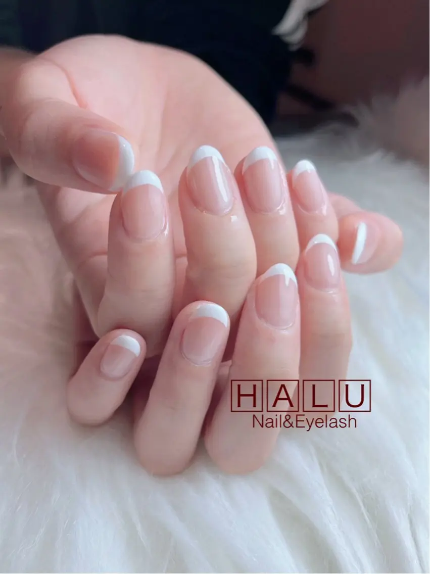 ネイル フレンチネイル HALU ハルのネイルデザイン