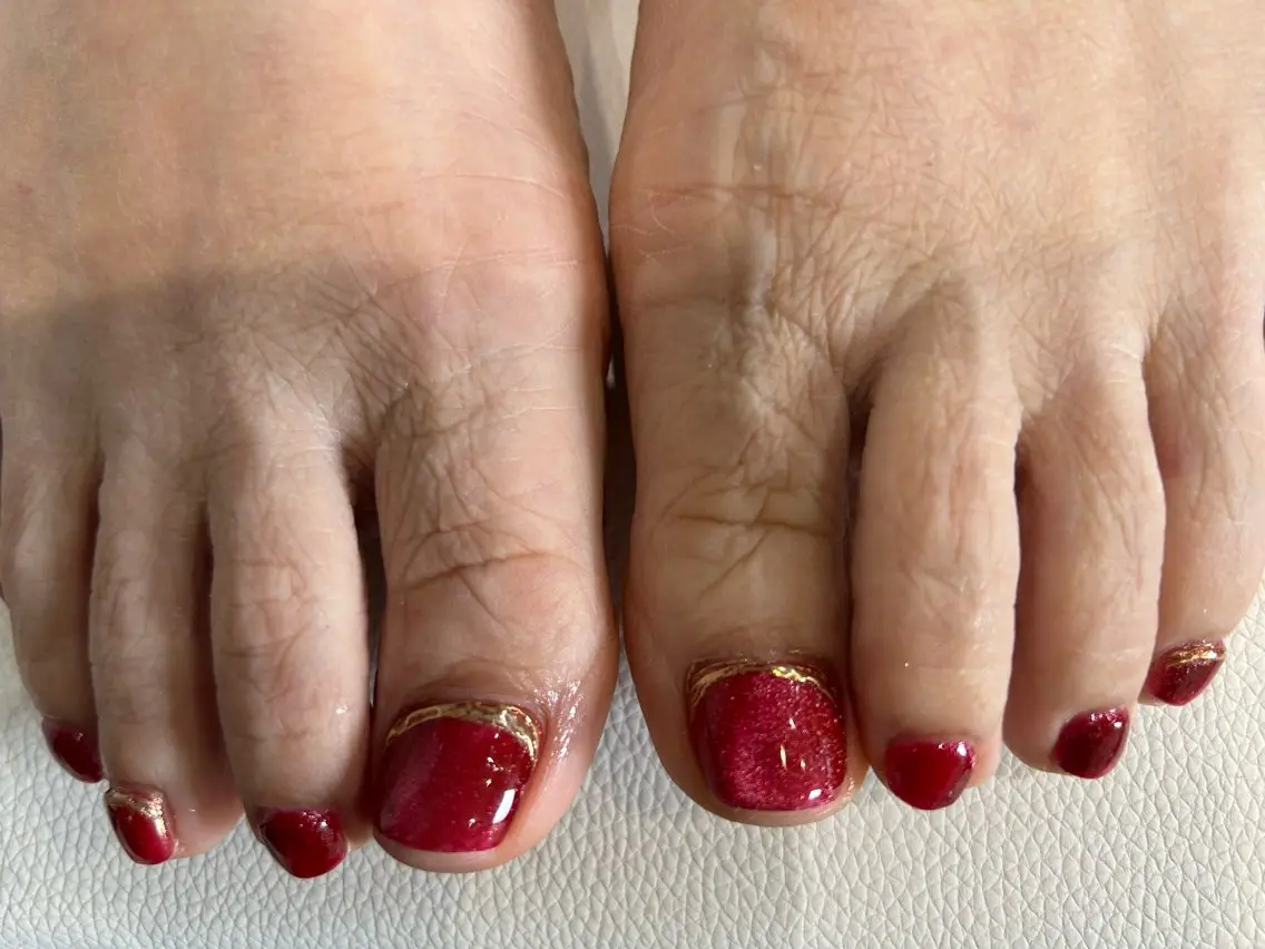 ネイル マグネットネイル ululimi nailsalonのネイルデザイン