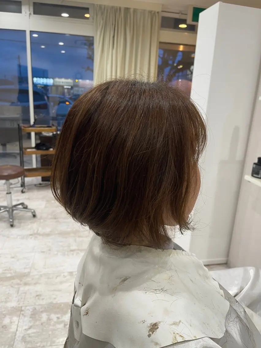 ショート 川瀬 夢来のヘアスタイル