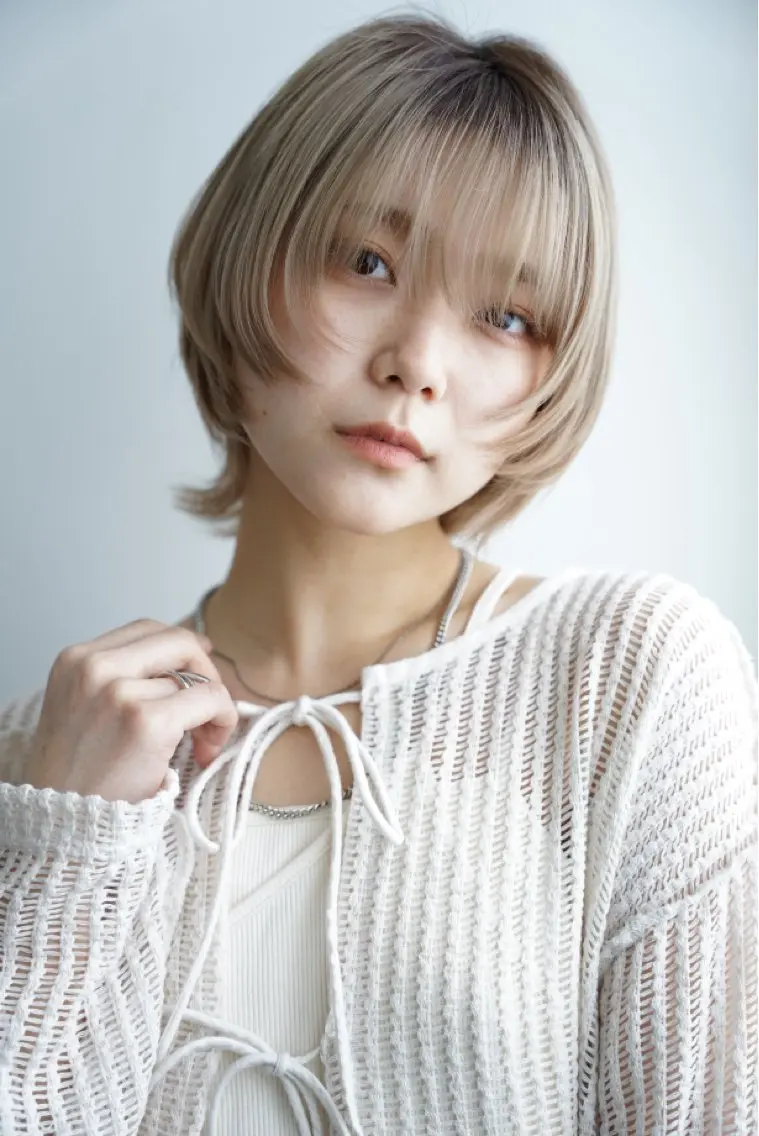 ショート カット シャドウパーマ/ メンズカット/和歩のヘアスタイル