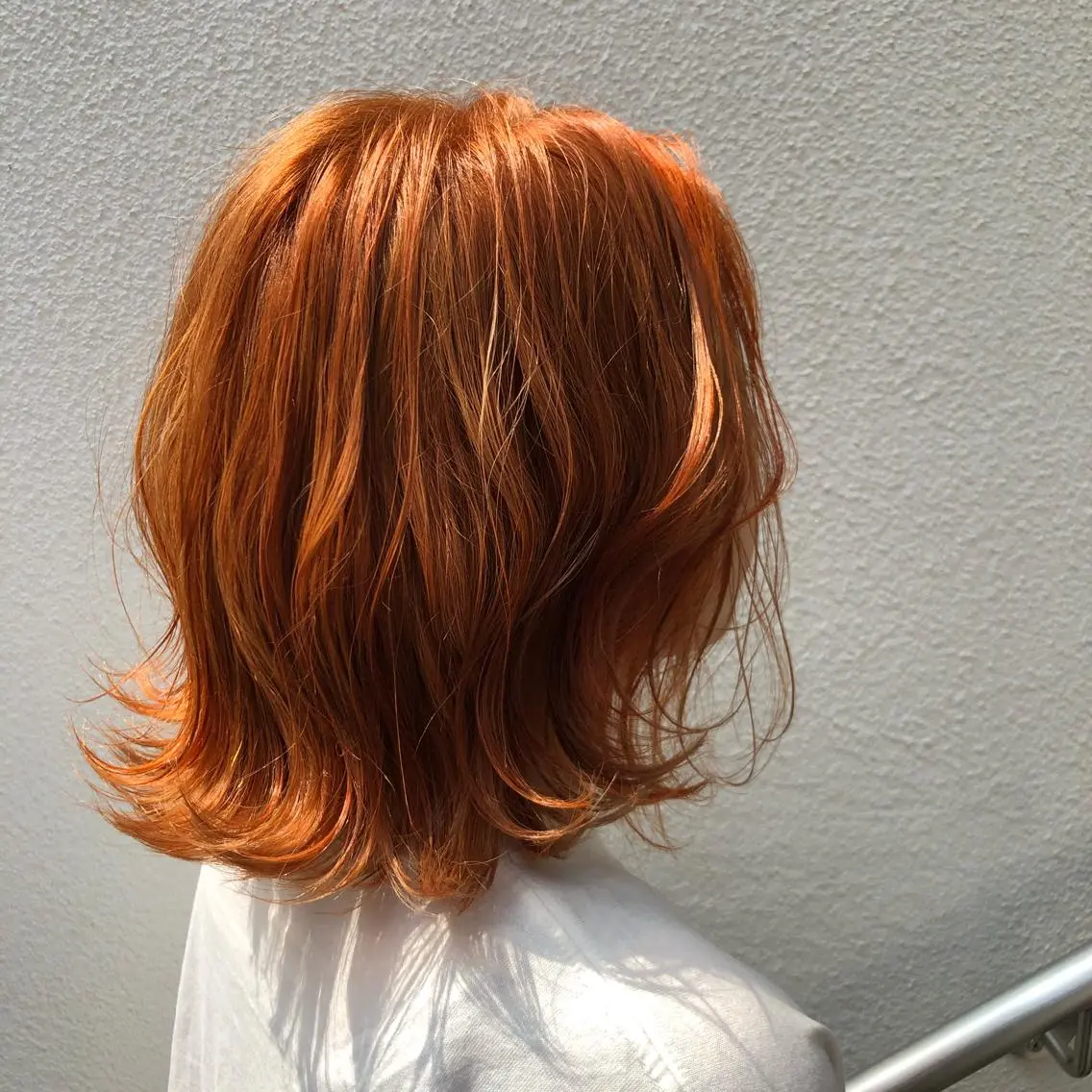 ミディアム カラー ヘアカラー 自宅での再現性👌 溝の口/中裕樹のヘアスタイル