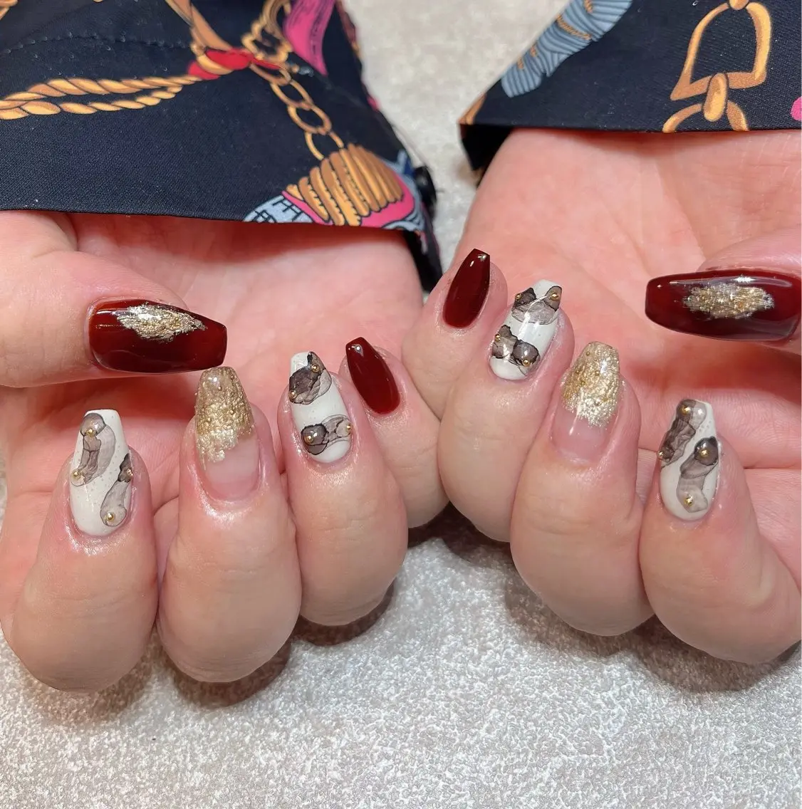 ネイル ハンドネイル LOVE NAIL 💕Sonoのネイルデザイン