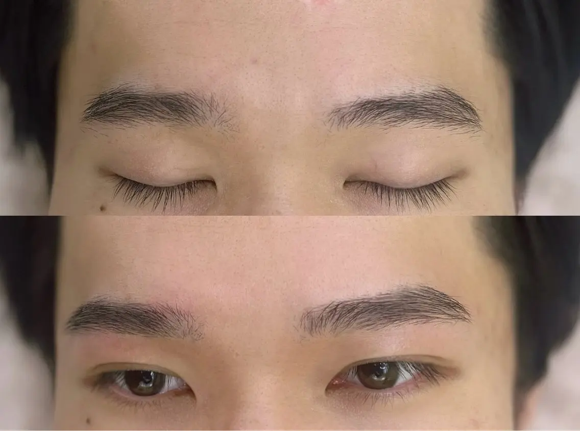 【ナチュラルに垢抜ける眉毛 WAX】骨格診断付 3500円 口コミ限定 男性の写真