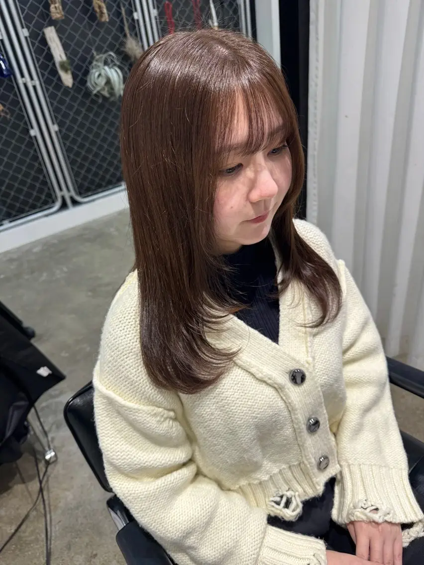 カラー＋トリートメントの写真