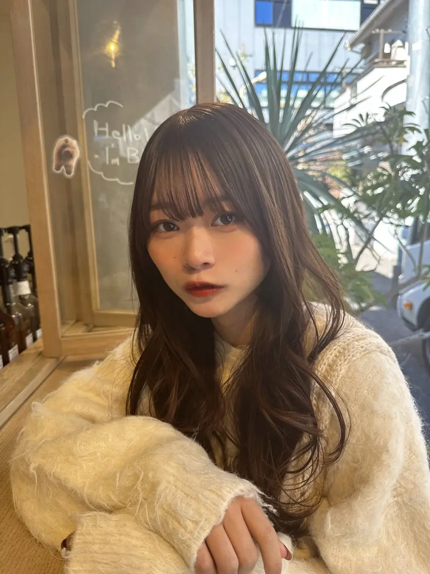 ミディアム カット ヘアカラー トリートメント 💎透明感カラー特化 💎TAISEIのヘアスタイル
