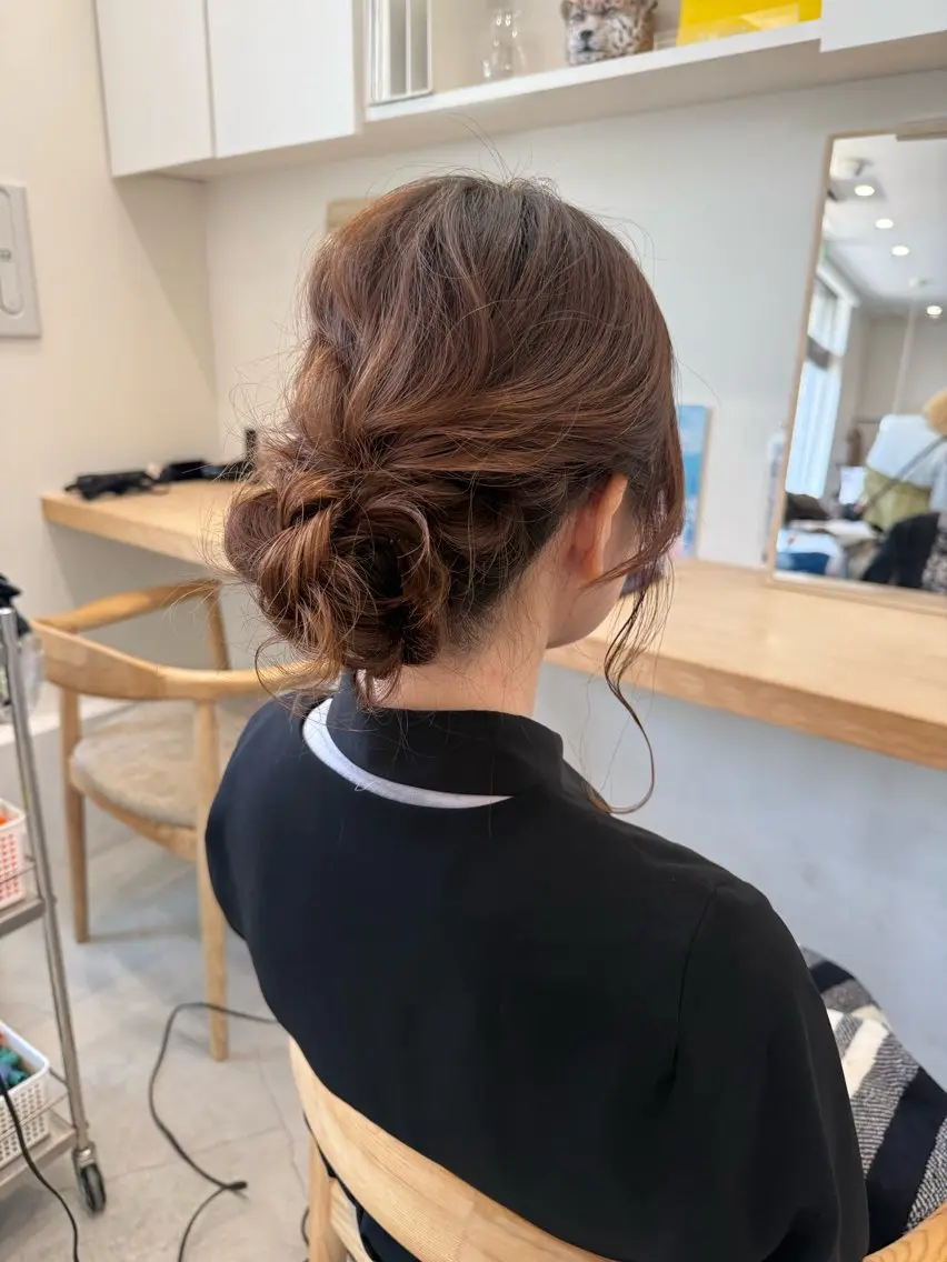 ヘアアレンジ 💛🤍U too e’s /店長🧸のヘアスタイル