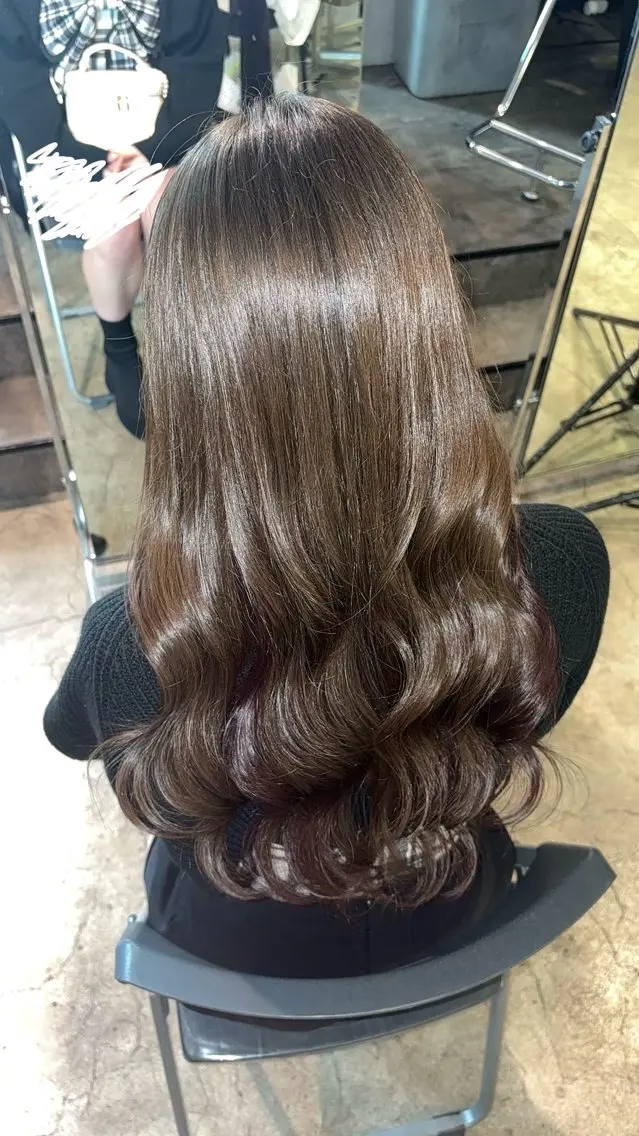 ロング 城川 ノアのヘアスタイル