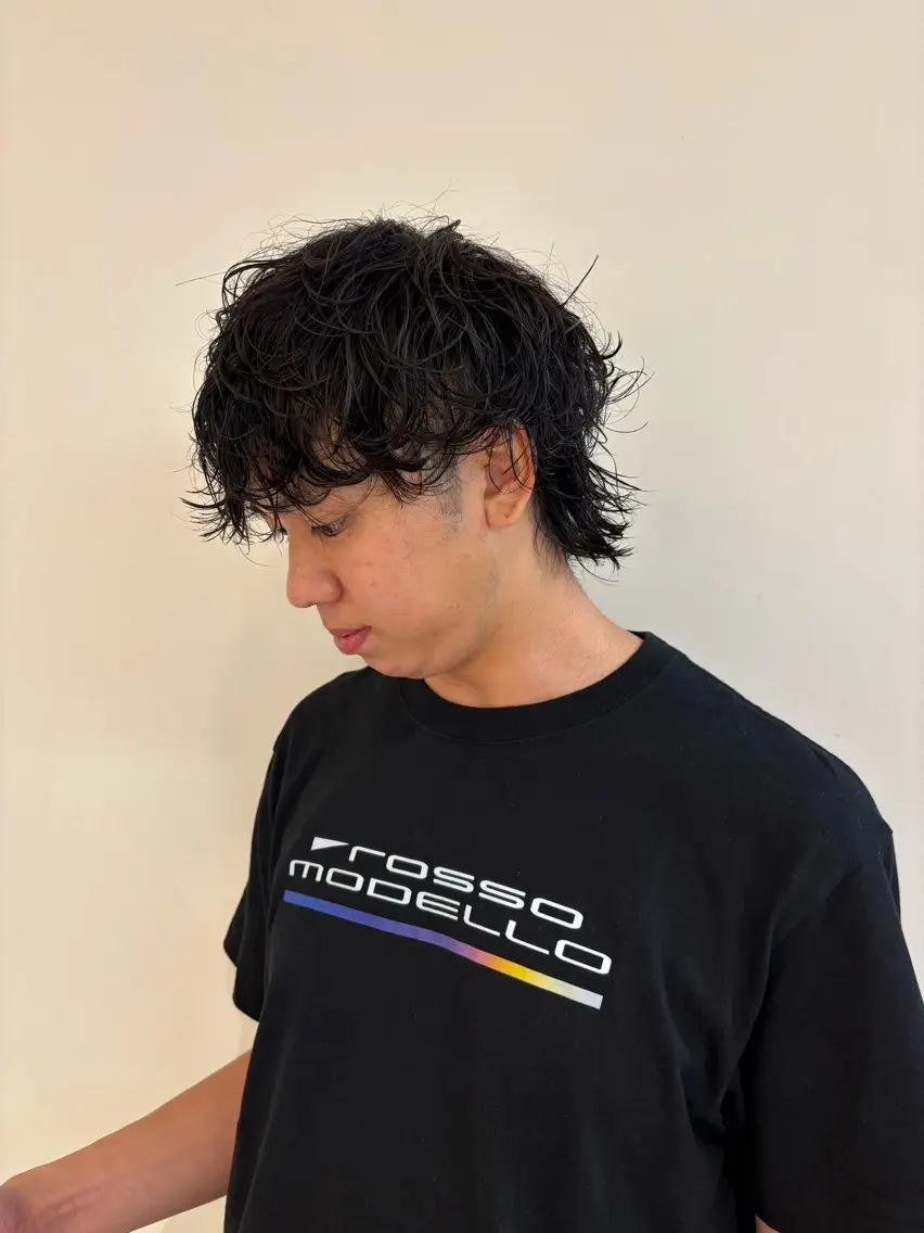 ショート カット パーマ げんば ななのヘアスタイル