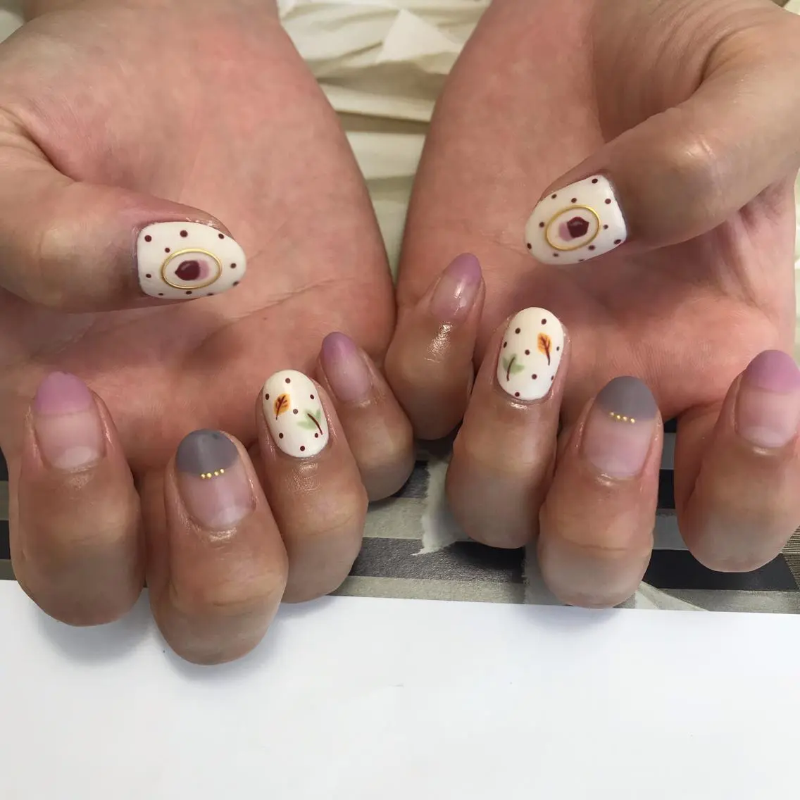 ネイル ハンドネイル nail salon Neigeのネイルデザイン