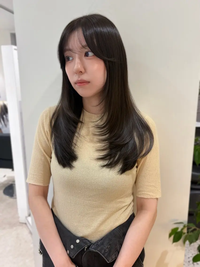 カラー カット ヘアカラー RISAKO レイヤーカット🎀のヘアスタイル