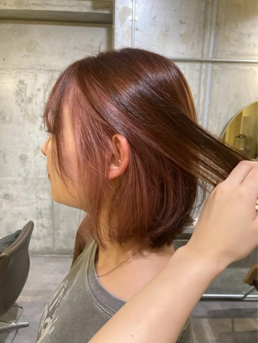 カラー 阪急伊丹🦋こばまつ ひなた🦋のヘアスタイル