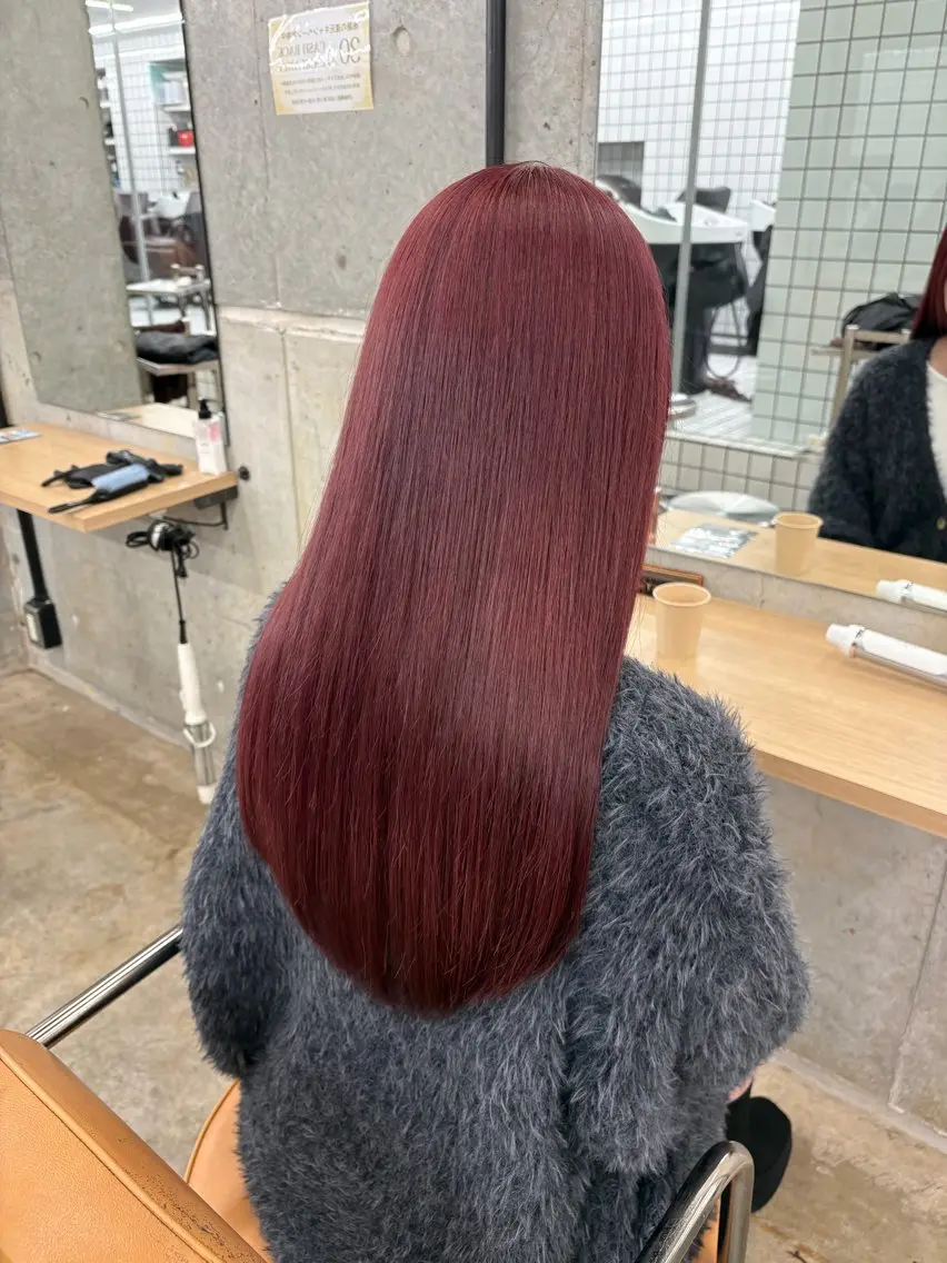 ロング カラー ヘアアレンジ ⭐️ブリーチ⭐️ ミコ🖤のヘアスタイル