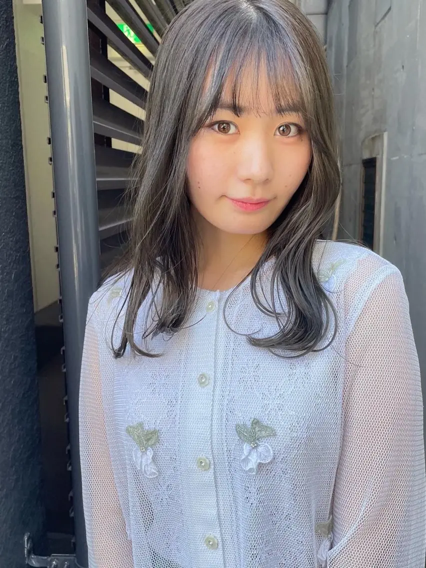 セミロング カラー 透明感カラー グレージュ 髪質改善 カット ヘアカラー トリートメント 鎌田卓也/髪質改善 /透明感カラーのヘアスタイル
