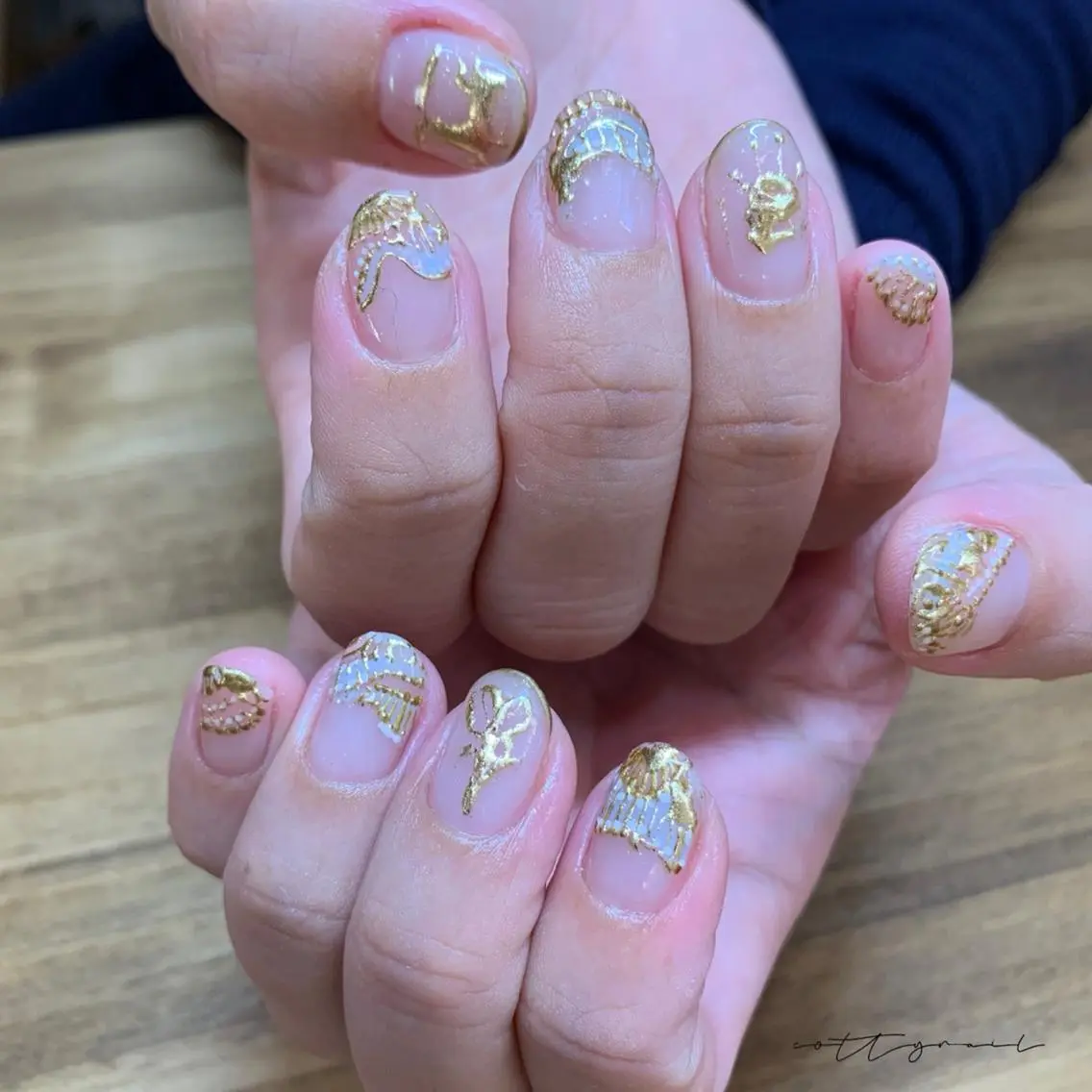 ネイル アートネイル ジェルネイル ニュアンスネイル cottynail -miki-のその他イメージ