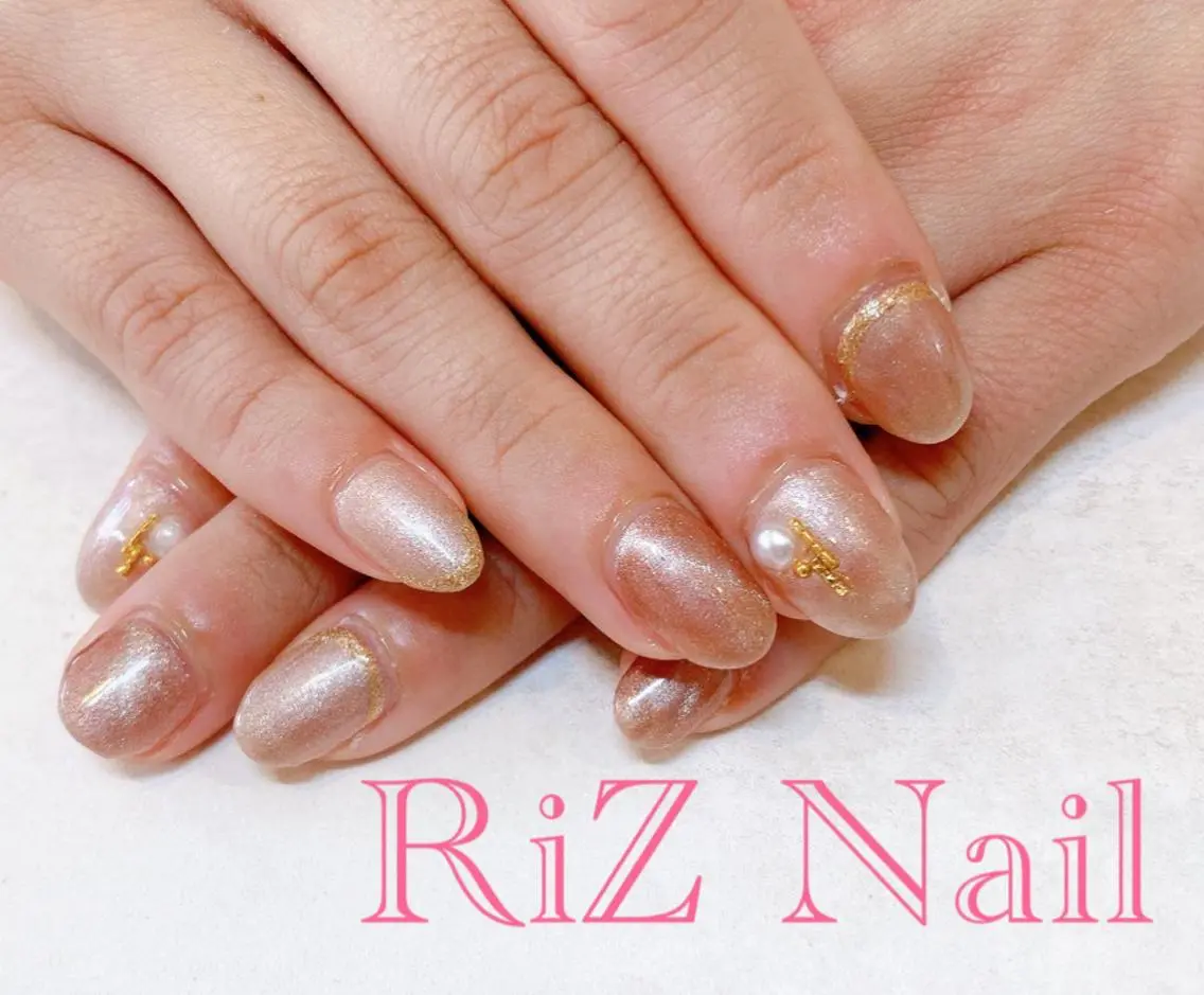 ネイル アートネイル ラメ(グリッター) RiZ nail salonのネイルデザイン