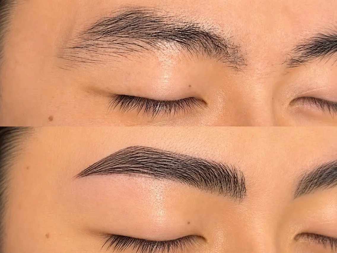 ハリウッドアイブロウ(眉パーマ)&WAX👦🏼※メンズ限定の写真