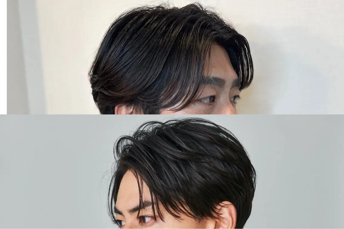 ショート パーマ 池袋センターパート No.1 裕大のヘアスタイル