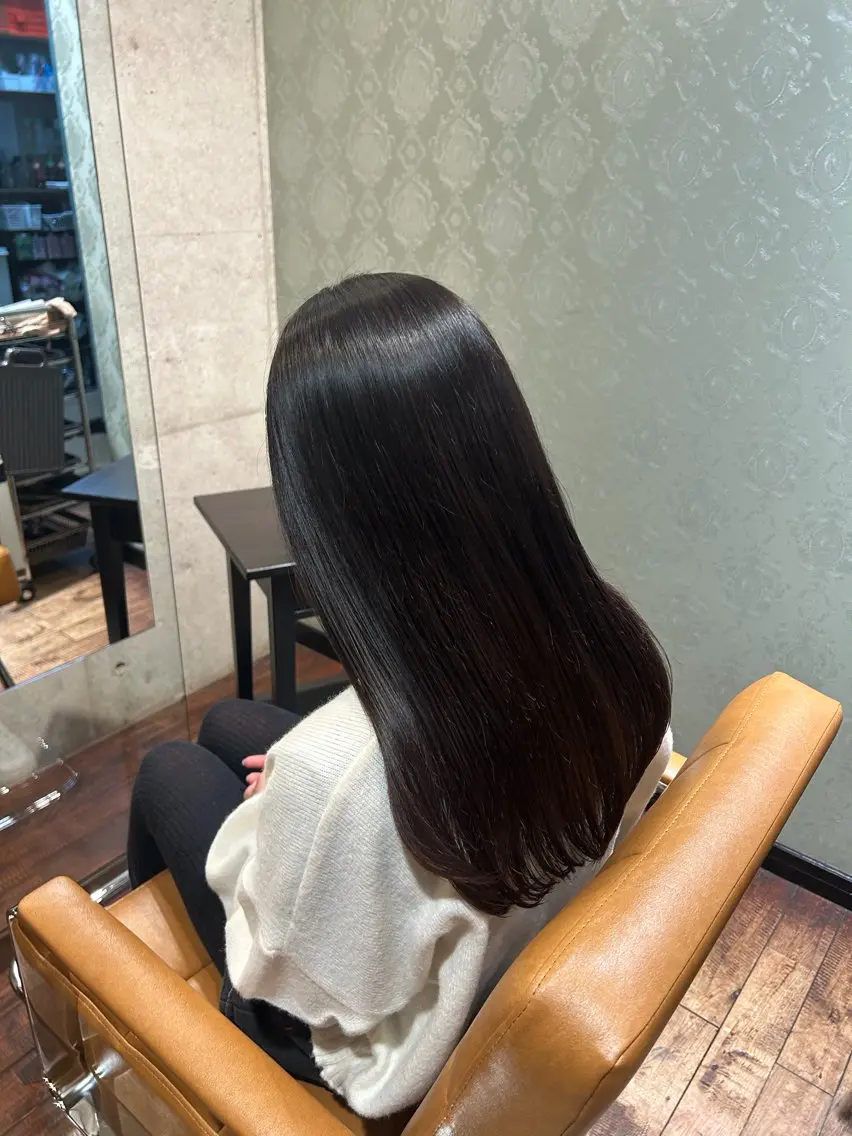 髪質改善ストレート＋5stepトリートメント🌟の写真