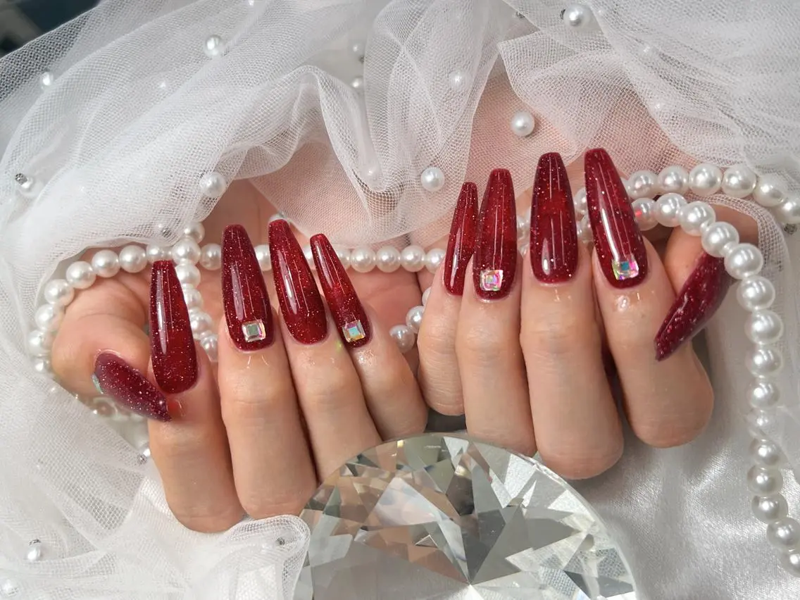 ネイル フラッシュネイル ハンドネイル Bijou Nails 有真のネイルデザイン