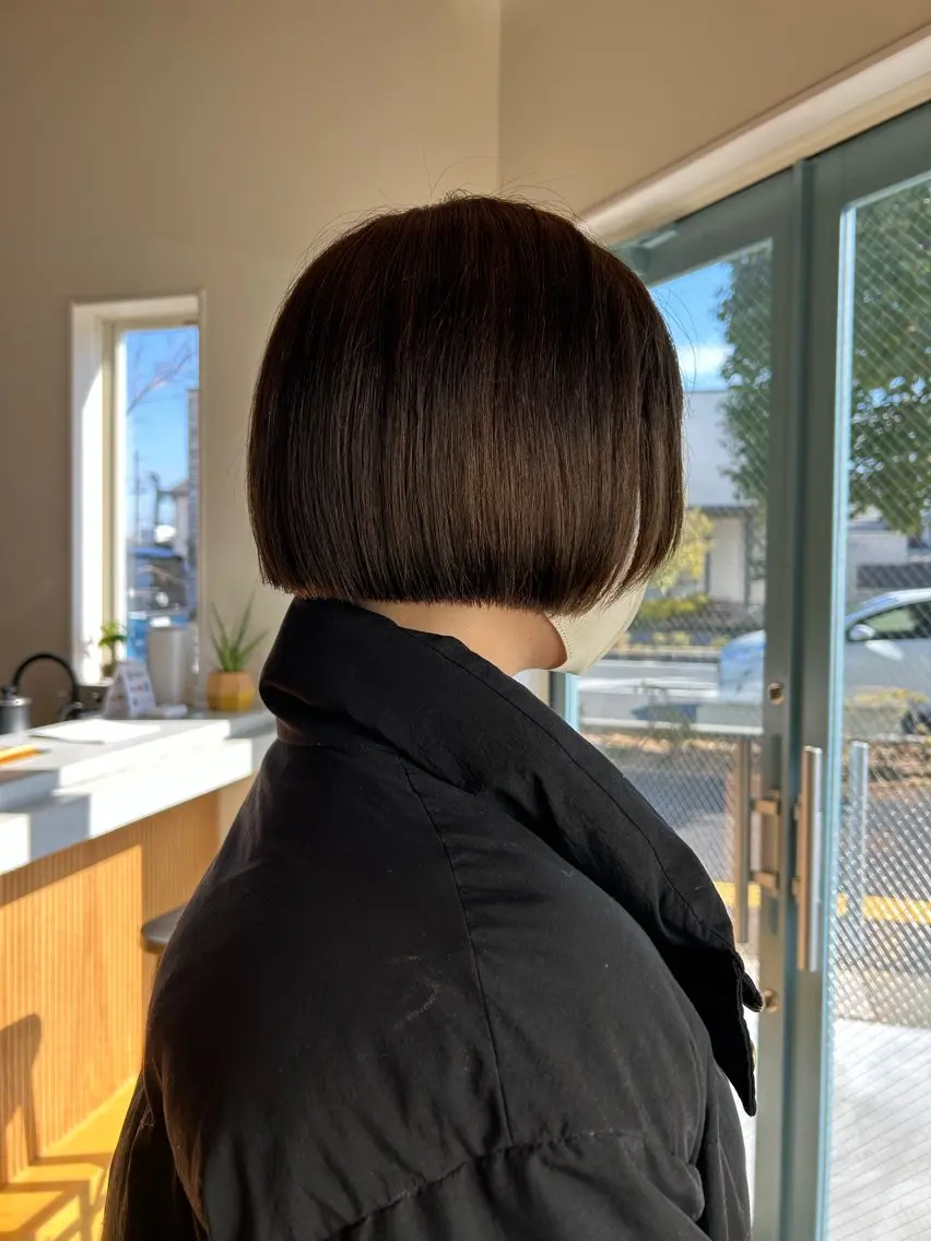 ショート 藤田 果穂のヘアスタイル