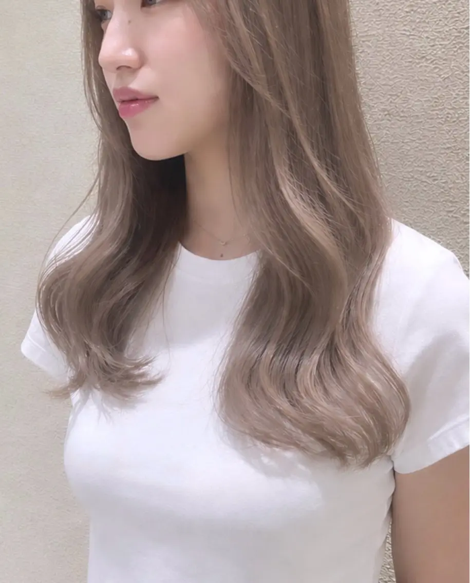 カラー ヘアカラー 前田 彩良のヘアスタイル