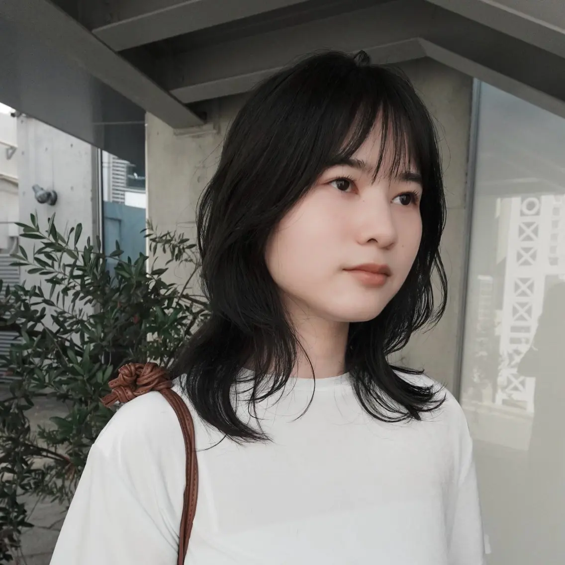 セミロング カラー ヘアカラー トリートメント レイヤーカット🪄 ヘアセット🪄シホのヘアスタイル