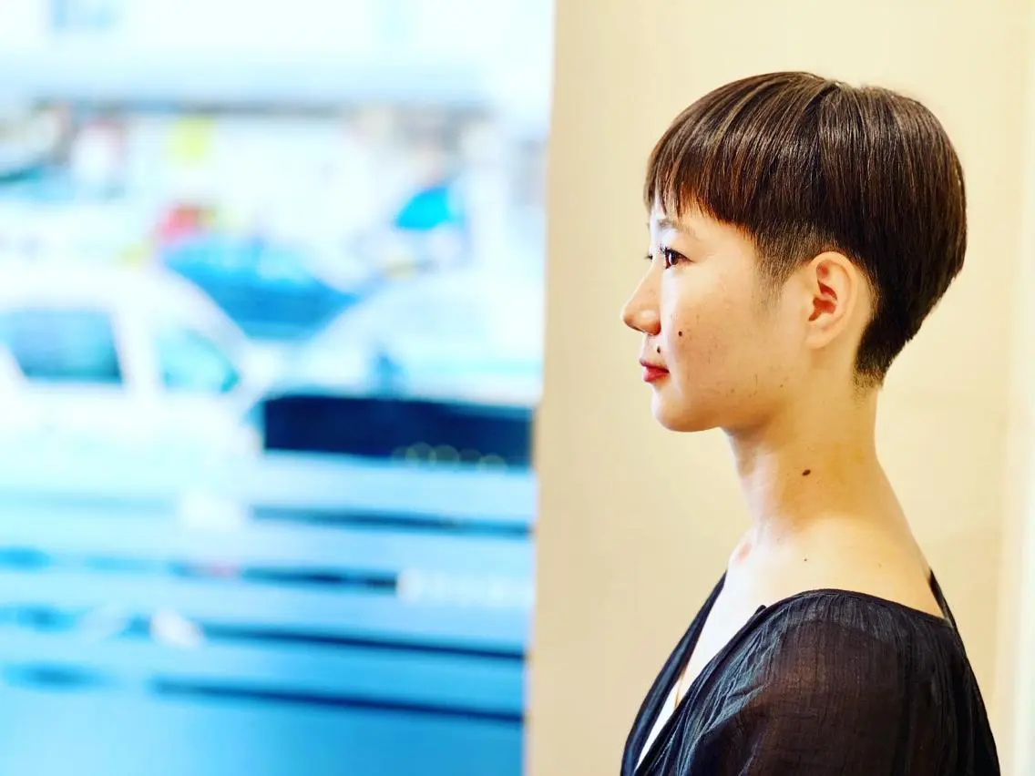 ショート 宮城 将大のヘアスタイル