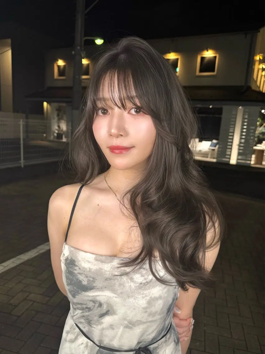 セミロング カラー ヘアアレンジ カット ヘアカラー トリートメント 韓国レイヤーカット/ 髪質改善/郷家拓斗のヘアスタイル