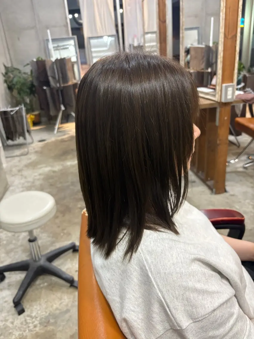ミディアム Yukino/ 透明カラー🫧のヘアスタイル