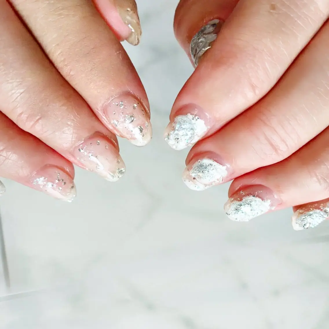 ネイル フットネイル キラキラネイル ハンドネイル Nail Salon Luire  Naoのネイルデザイン