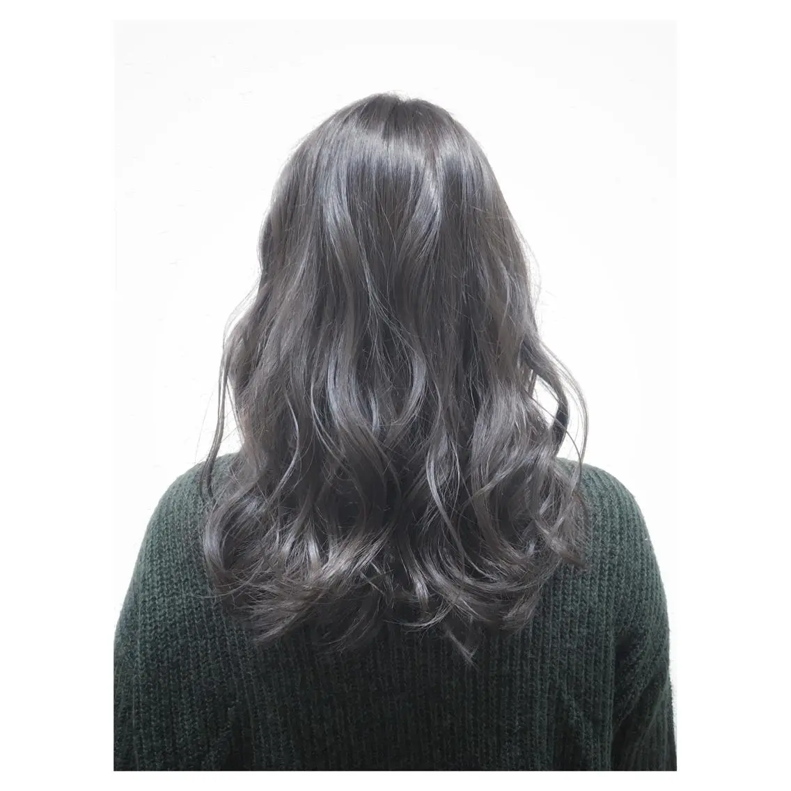 セミロング ロング カラー グレージュ イルミナカラー biscohair 髪にドラマを。のヘアスタイル