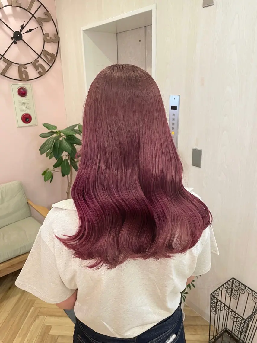 ロング カラー ヘアアレンジ ダブルカラー/ レイヤー🍒齋藤 澪のヘアスタイル
