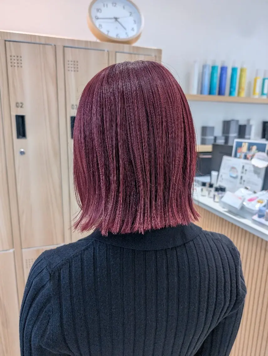 ミディアム カラー カット ヘアカラー 田端みおと🐱ダブル カラー/髪質改善💕のヘアスタイル