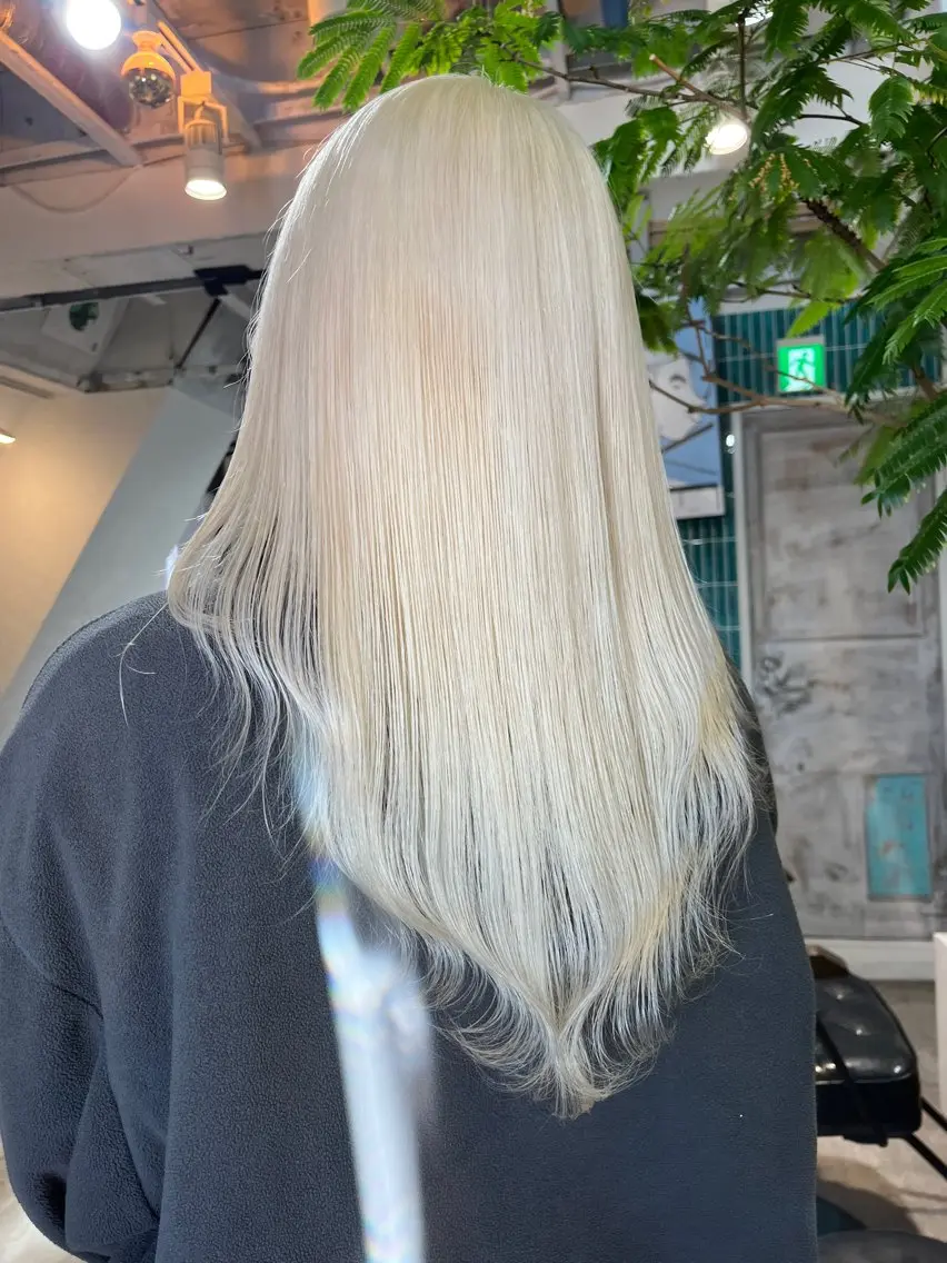 セミロング カラー 新宿/髪質改善 艶カラー👶Renaのヘアスタイル