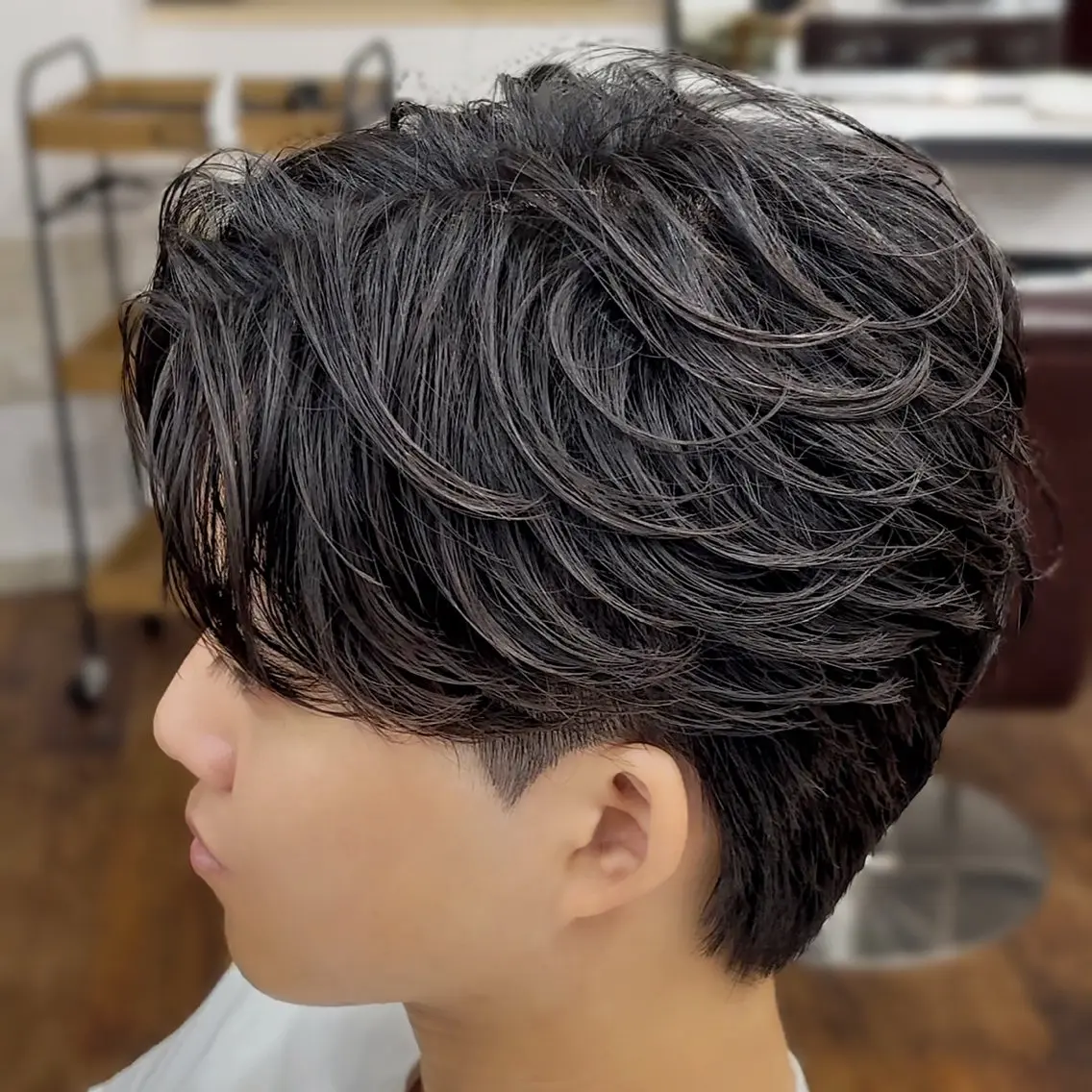 パーマ メンズ Rikito .のヘアスタイル