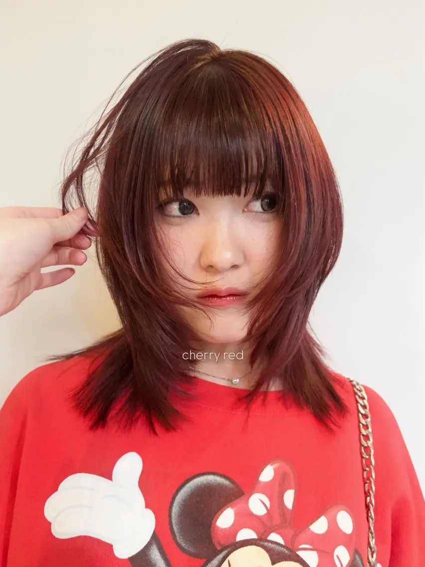 似合わせカット+カラー 🥣 ͗ ͗初回限定50%off✩.*˚やわらかいcolor/透明感colorの写真