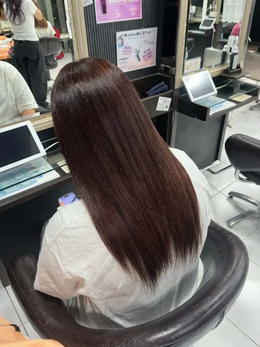 ロング レイヤーカット 艶髪🎀HINATAのヘアスタイル