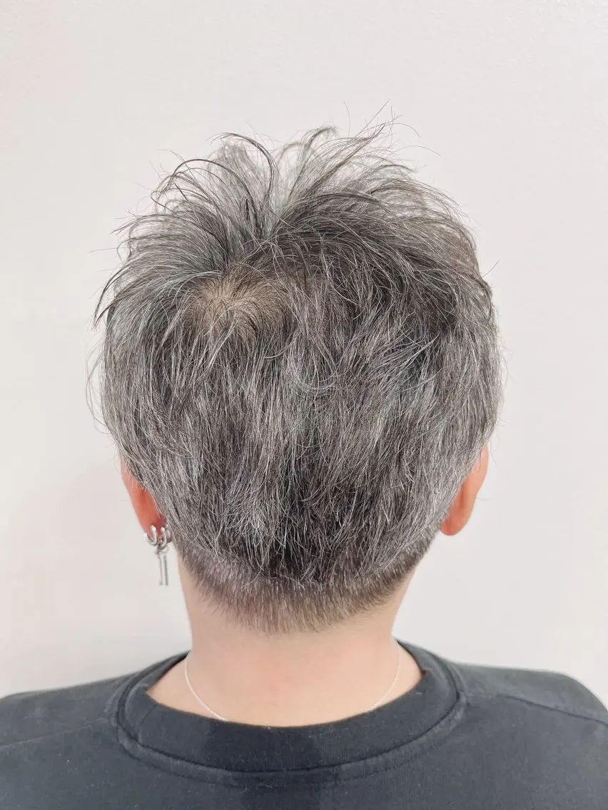 ショート ヘアアレンジ メンズ カット 千佳 CHIKAのヘアスタイル