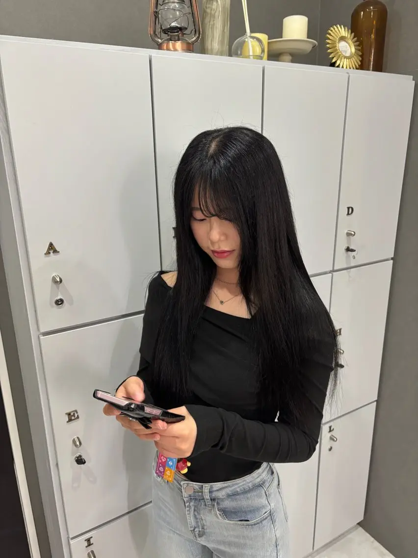 ロング カラー okura nanamiのヘアスタイル