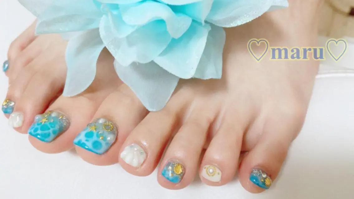 ネイル ハンドネイル フットネイル まるみ♡7/1〜値上 げ致します(>_<)のその他イメージ